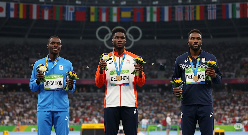 Athletics at the Summer Olympics – Decathlon Medals